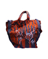 Tote bag, £90, Handbags, Orange, Fabric, Front view